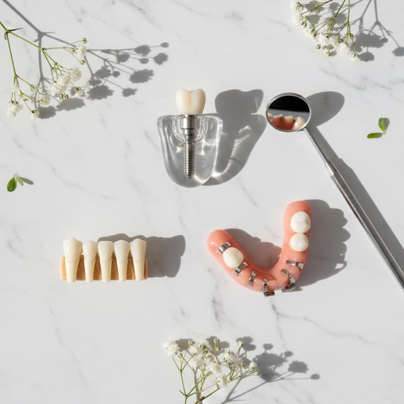 Missing Teeth: Replacement Options